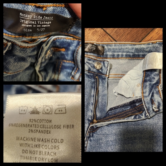 Highrise Distressed Jeans - Picture 16 of 16